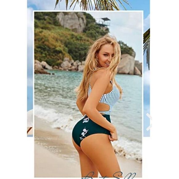 NWT MOLYBELL WOMENS ONE PIECE SWIMSUIT - Picture 3 of 7